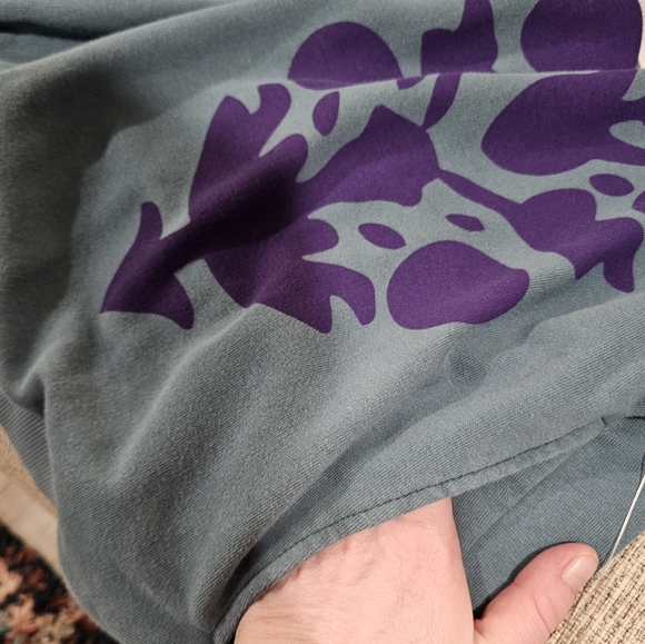 Free People All Star Pullover- Midnight Jade Logo - Picture 8 of 9